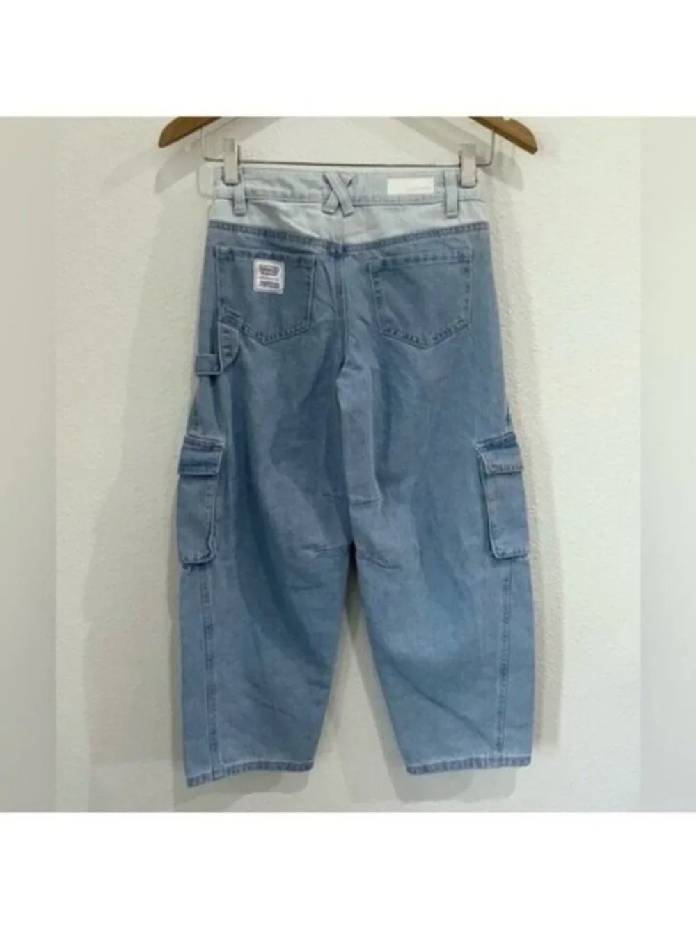 New Justice Looney Tunes Barrel Jeans Cargo Color Block Boho